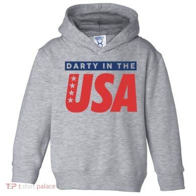 Darty In The Usa Independence Day Toddler Hoodie