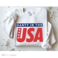 Darty In The Usa Independence Day Sweatshirt thumb 2