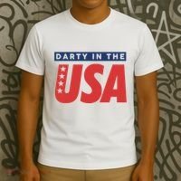 Darty In The Usa Independence Day T-Shirt thumb 3