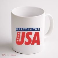 Darty In The Usa Independence Day Coffee Mug thumb 1