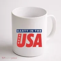 Darty In The Usa Independence Day Coffee Mug thumb 1