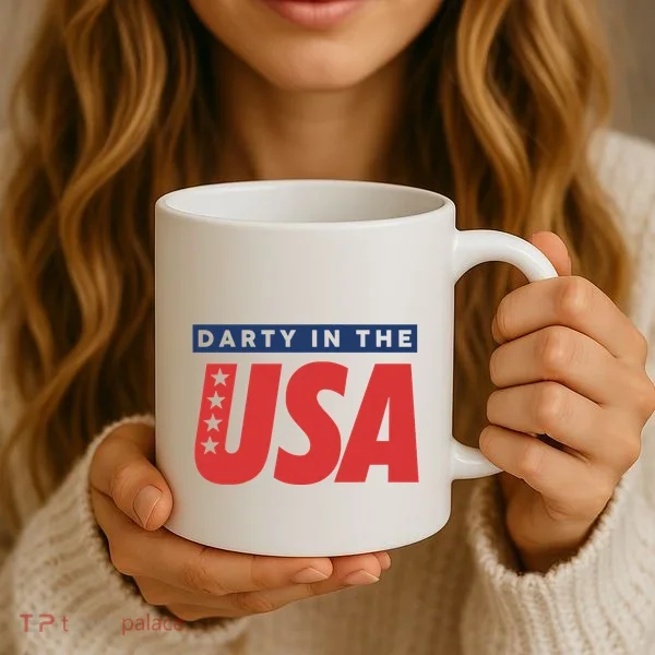 Darty In The Usa Independence Day Coffee Mug