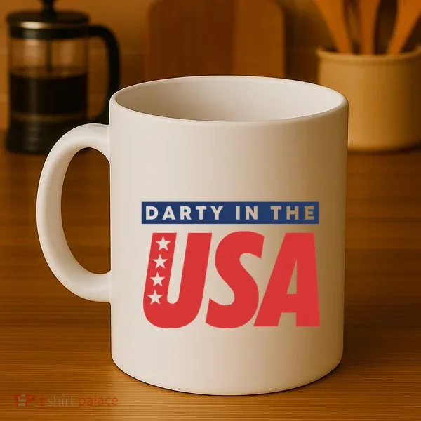 Darty In The Usa Independence Day Coffee Mug