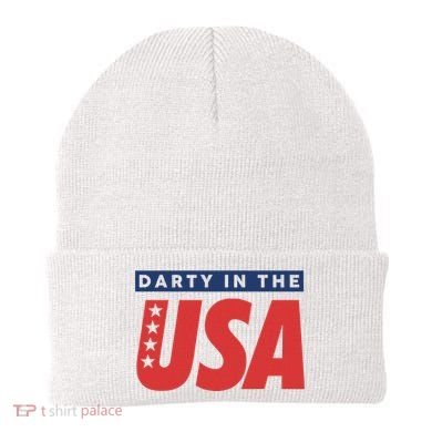 Darty In The Usa Independence Day Beanie