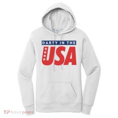 Darty In The Usa Independence Day Women's Hoodie