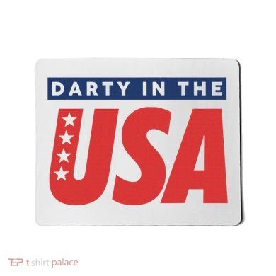 Darty In The Usa Independence Day Mousepad