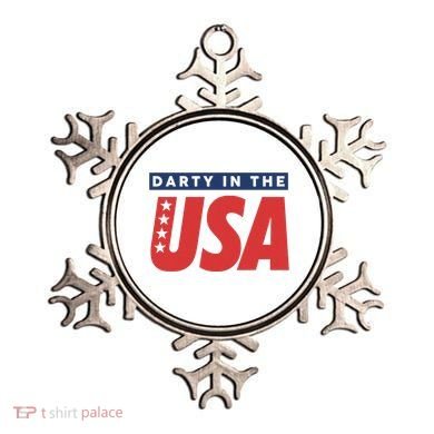 Darty In The Usa Independence Day Ornament