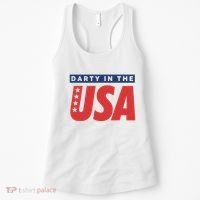 Darty In The Usa Independence Day Women's Tank Top thumb 0