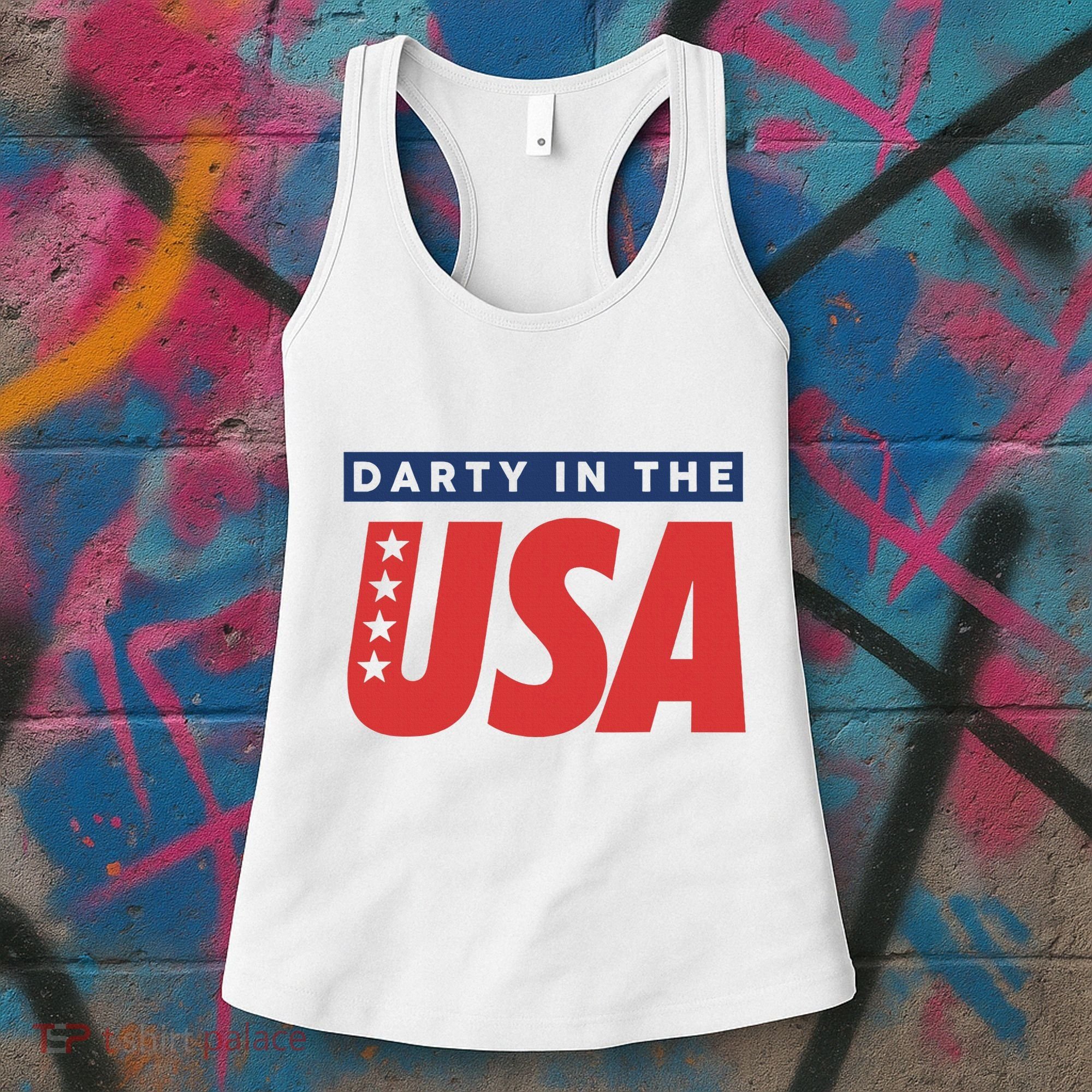 Darty In The Usa Independence Day Women's Tank Top