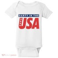 Darty In The Usa Independence Day Baby Bodysuit thumb 0
