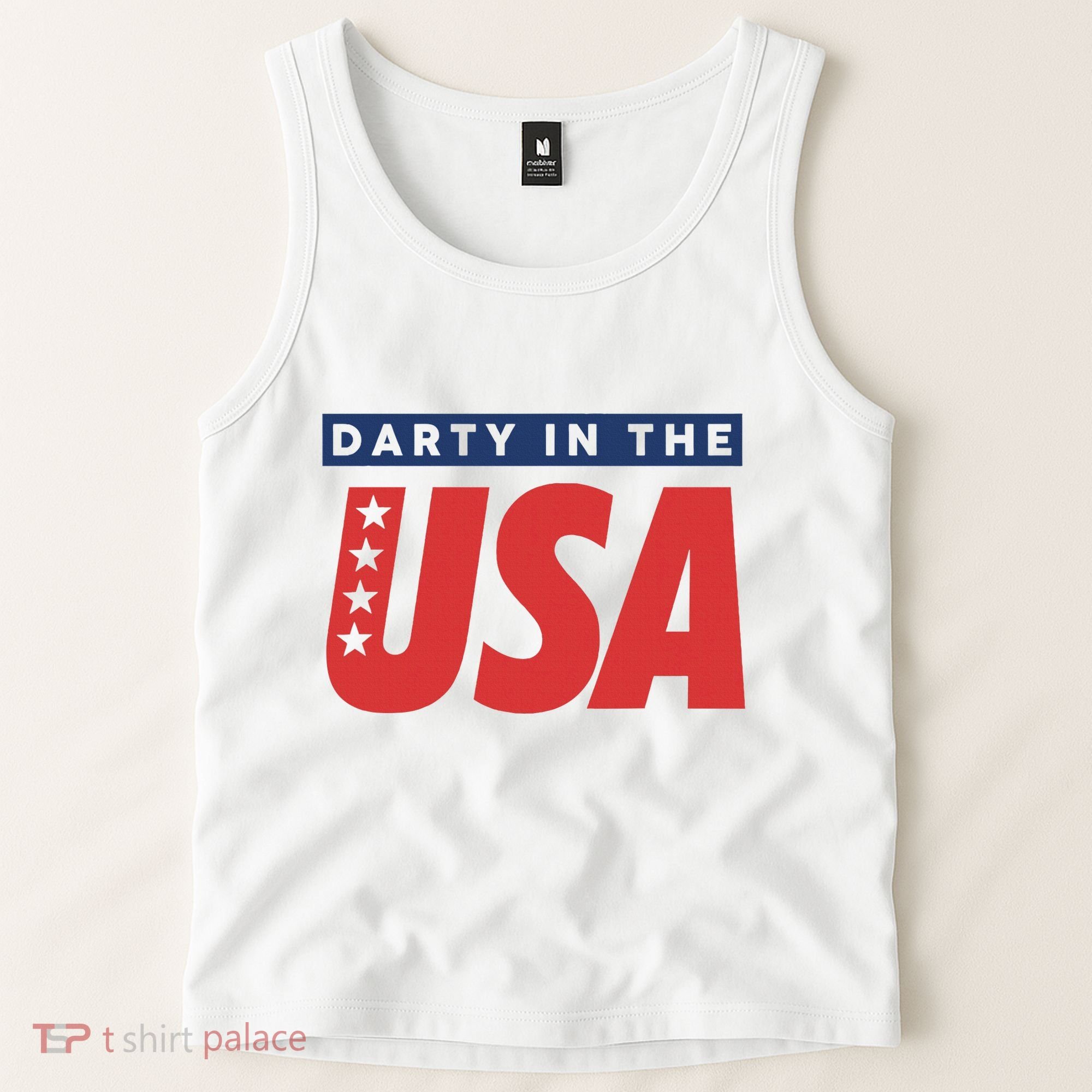 Darty In The Usa Independence Day Tank Top
