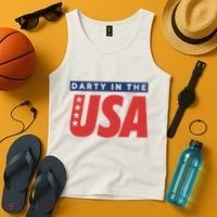 Darty In The Usa Independence Day Tank Top thumb 4