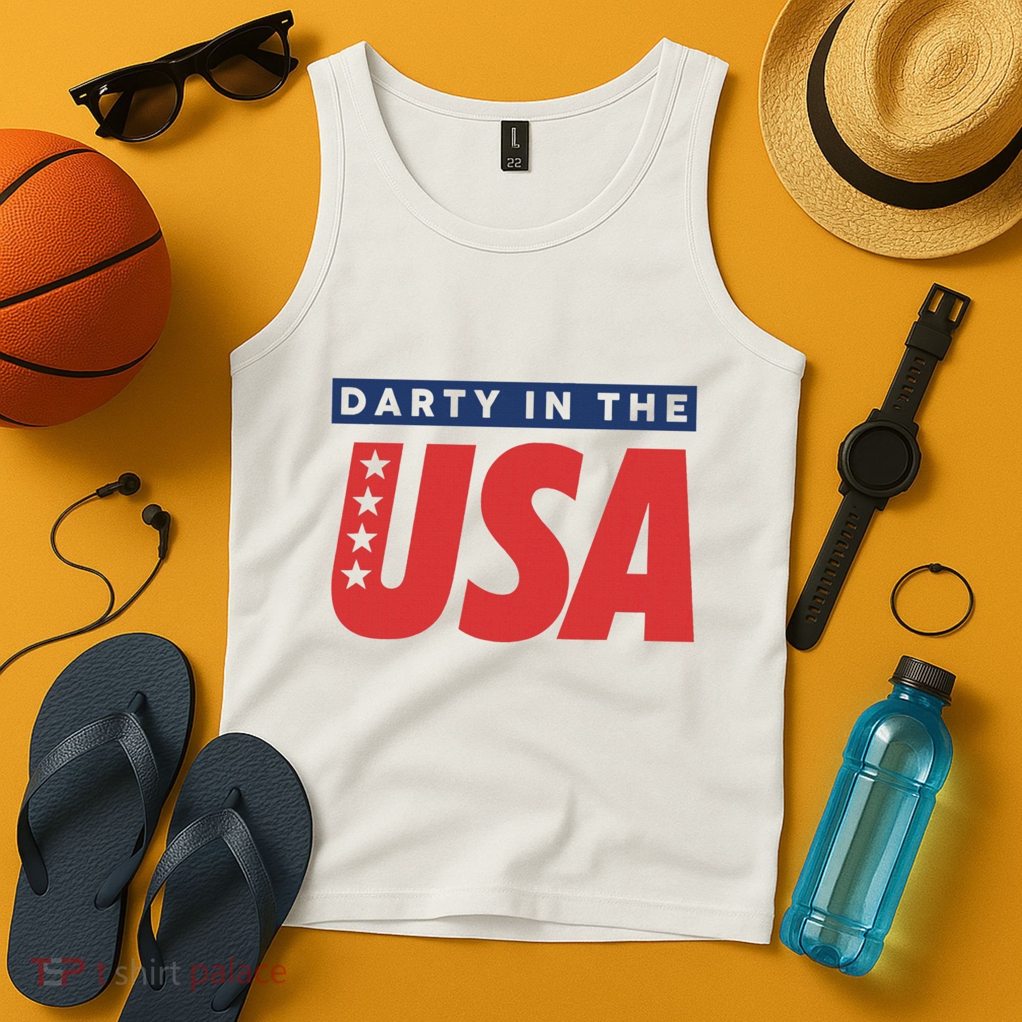 Darty In The Usa Independence Day Tank Top