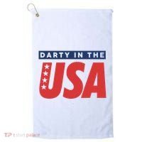 Darty In The Usa Independence Day Golf Towel thumb 0