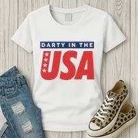 Darty In The Usa Independence Day Women's T-Shirt thumb 3