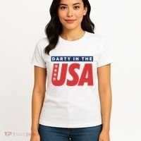 Darty In The Usa Independence Day Women's T-Shirt thumb 4