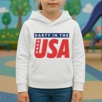 Darty In The Usa Independence Day Kids Hoodie thumb 3