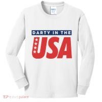 Darty In The Usa Independence Day Kids Long Sleeve Shirt thumb 0