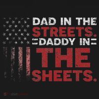 Dad In The Streets Daddy In The Sheets American Fathers Day Apron thumb 3