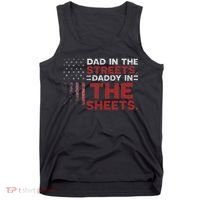 Dad In The Streets Daddy In The Sheets American Fathers Day Tank Top thumb 0