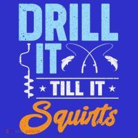 Drill It Till It Squirts Ice Fishing Meaningful Gift Women's Tank Top thumb 5