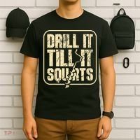 Drill It Till It Squirts Funny Winter Ice Fishing T-Shirt thumb 6