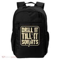 Drill It Till It Squirts Funny Winter Ice Fishing Backpack thumb 0