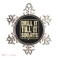 Drill It Till It Squirts Funny Winter Ice Fishing Ornament thumb 0