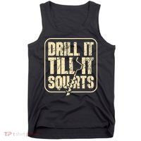 Drill It Till It Squirts Funny Winter Ice Fishing Tank Top thumb 0