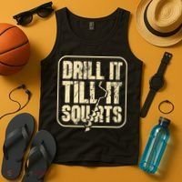Drill It Till It Squirts Funny Winter Ice Fishing Tank Top thumb 4