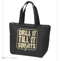 Drill It Till It Squirts Funny Winter Ice Fishing Tote Bag thumb 3