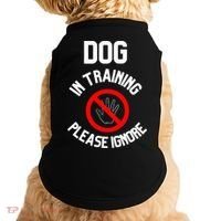 Dog In Training Please Ignore Doggie Tank thumb 0