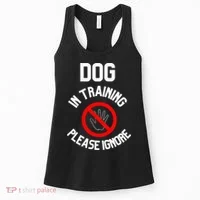 Dog In Training Please Ignore Women's Tank Top thumb 0