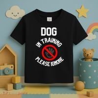 Dog In Training Please Ignore Toddler T-Shirt thumb 3