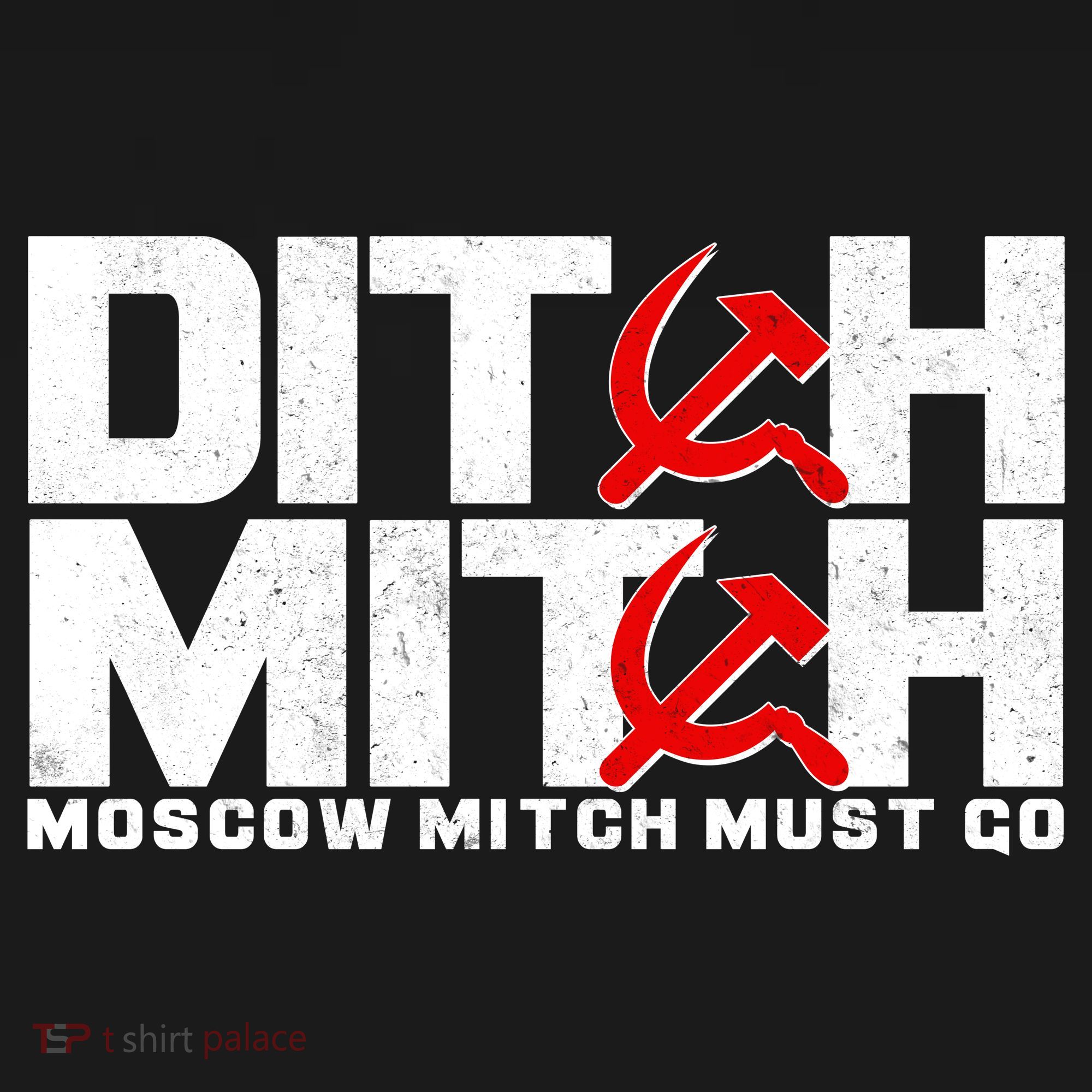 Ditch Mitch Moscow Mitch Must Go Apron