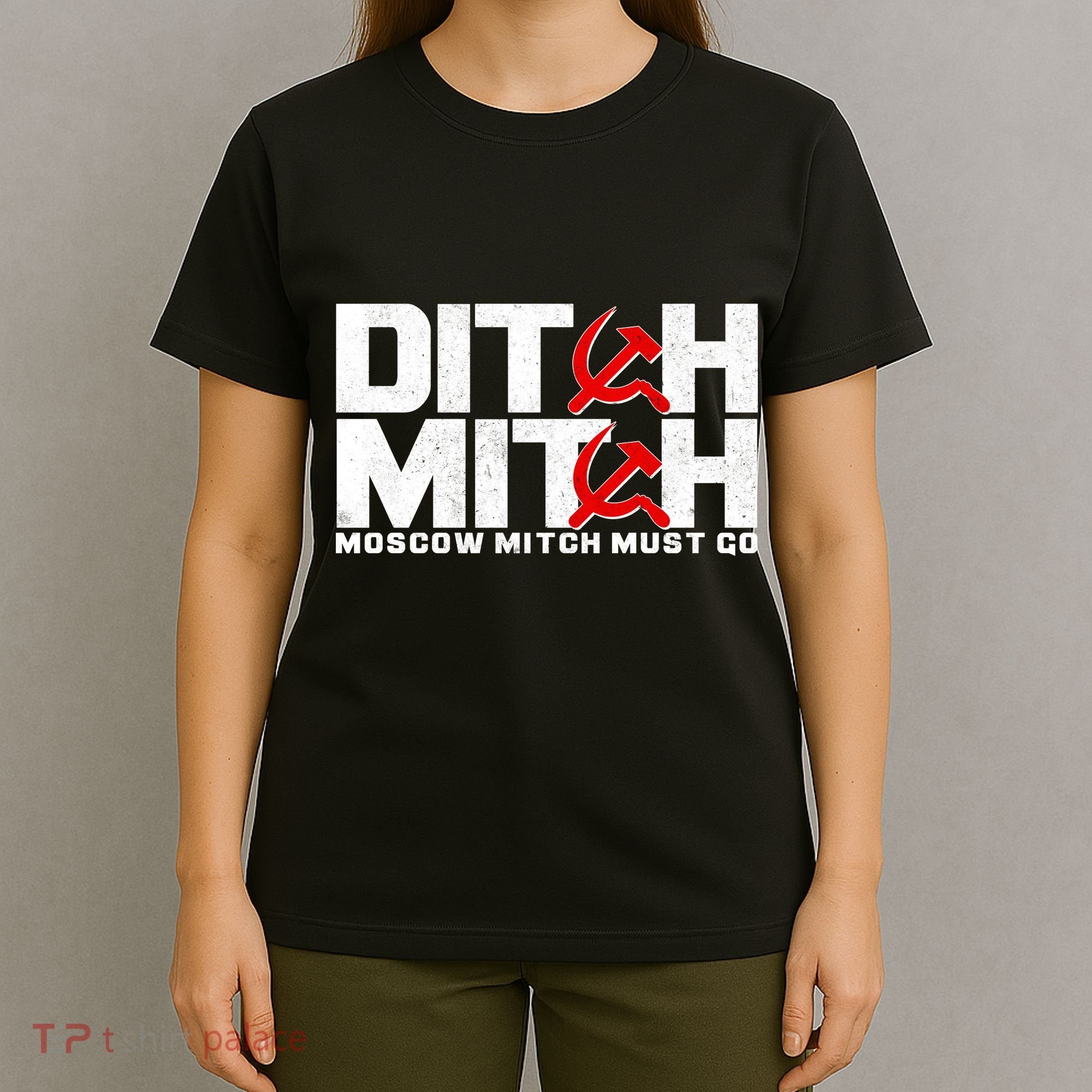 Ditch Mitch Moscow Mitch Must Go T-Shirt