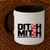 Ditch Mitch Moscow Mitch Must Go Coffee Mug thumb 2
