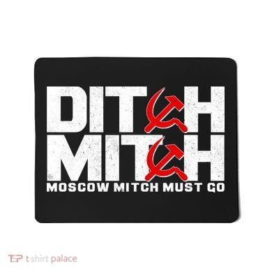 Ditch Mitch Moscow Mitch Must Go Mousepad