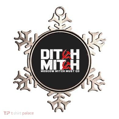 Ditch Mitch Moscow Mitch Must Go Ornament