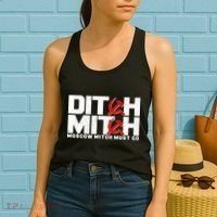 Ditch Mitch Moscow Mitch Must Go Women's Tank Top thumb 2