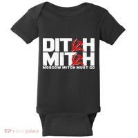 Ditch Mitch Moscow Mitch Must Go Baby Bodysuit thumb 0