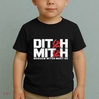 Ditch Mitch Moscow Mitch Must Go Toddler T-Shirt thumb 2
