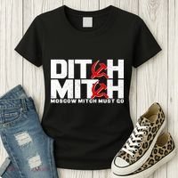 Ditch Mitch Moscow Mitch Must Go Women's T-Shirt thumb 3