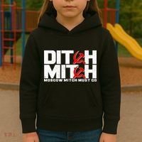 Ditch Mitch Moscow Mitch Must Go Kids Hoodie thumb 3