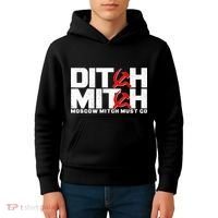Ditch Mitch Moscow Mitch Must Go Kids Hoodie thumb 4