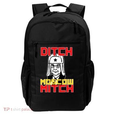 Ditch Moscow Mitch Funny Traitor Backpack