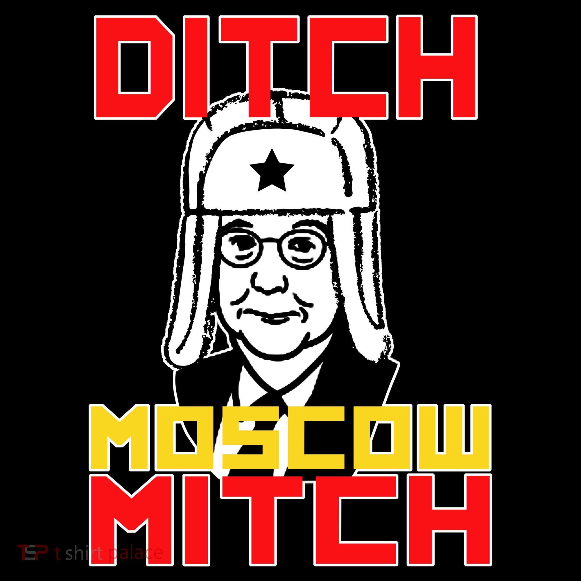 Ditch Moscow Mitch Funny Traitor Backpack