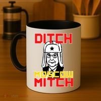 Ditch Moscow Mitch Funny Traitor Coffee Mug thumb 4