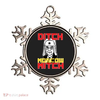 Ditch Moscow Mitch Funny Traitor Ornament