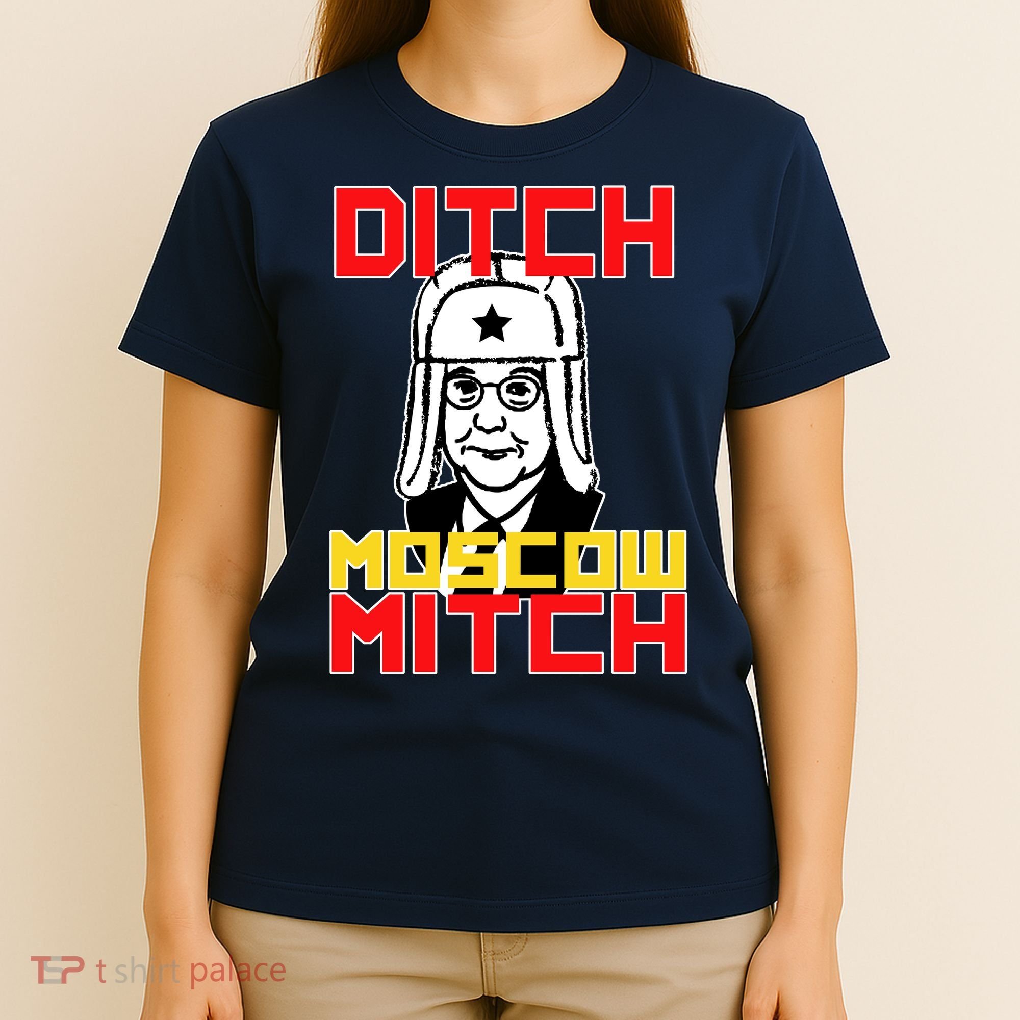 Ditch Moscow Mitch Funny Traitor T-Shirt
